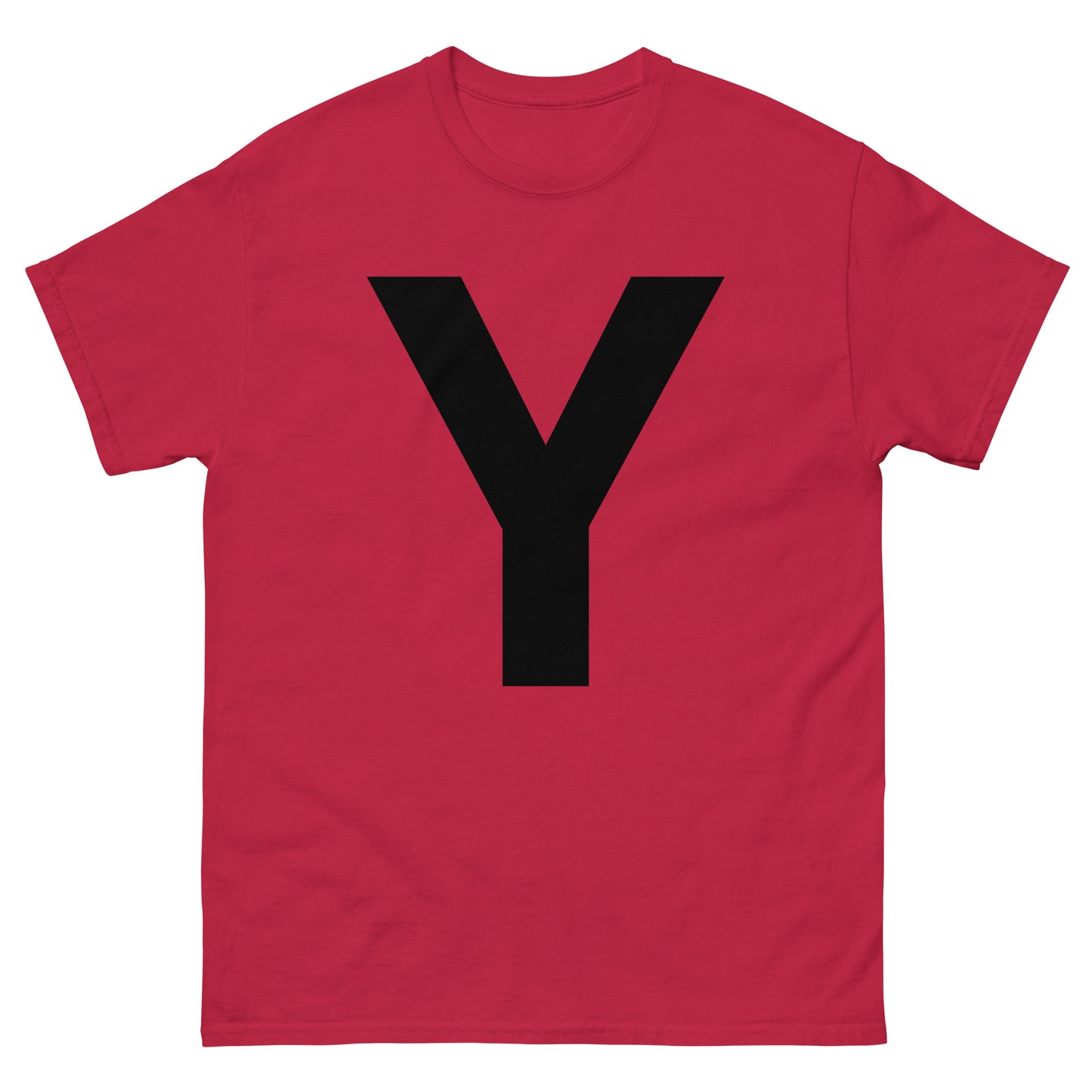 "Y letter BL" Men's classic tee