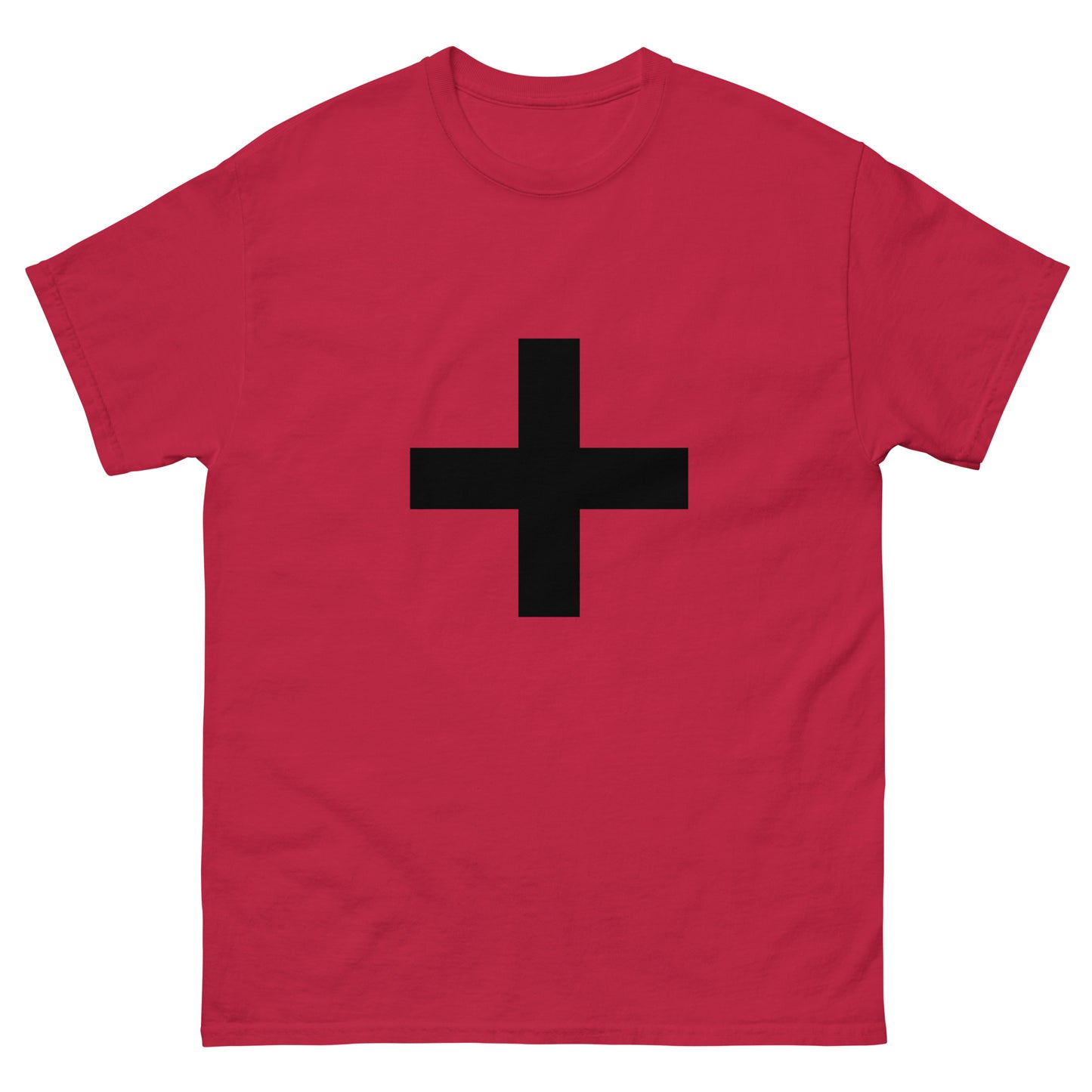 "Plus symbol BL" Men's classic tee