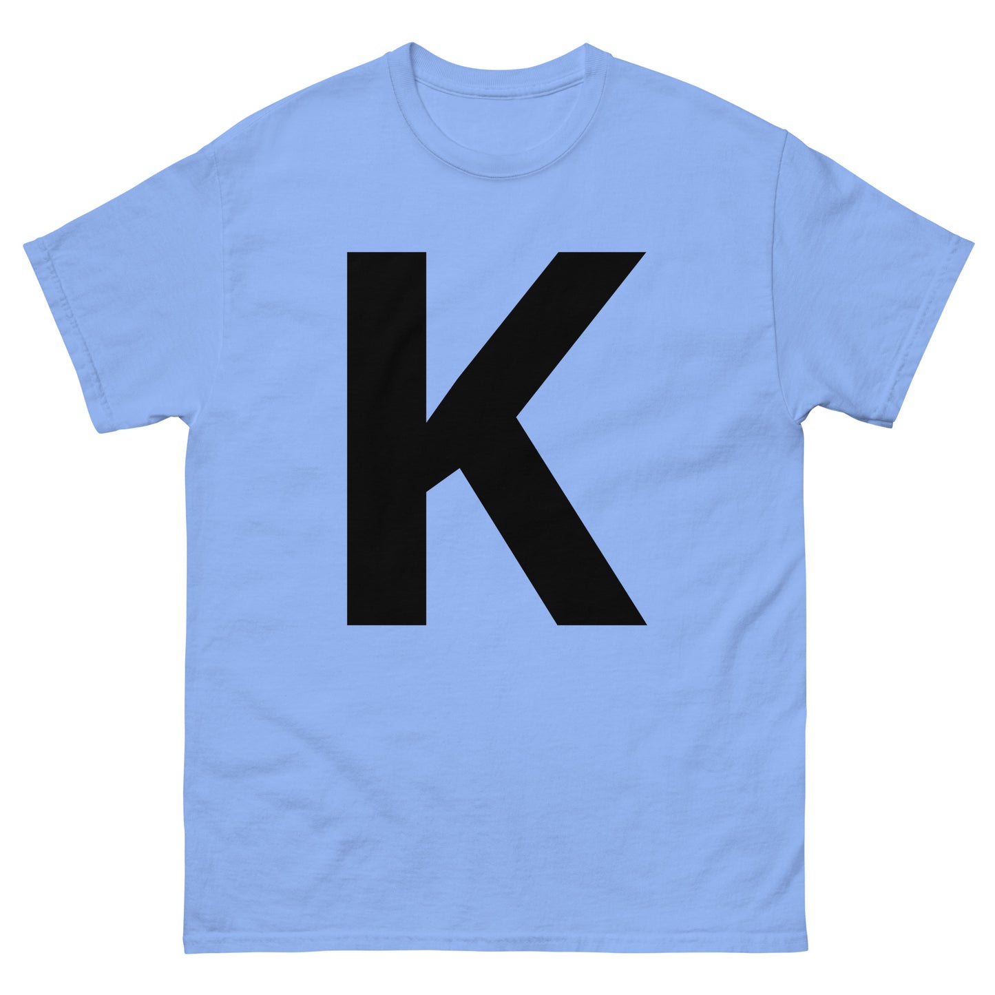 "K letter BL" Men's classic tee