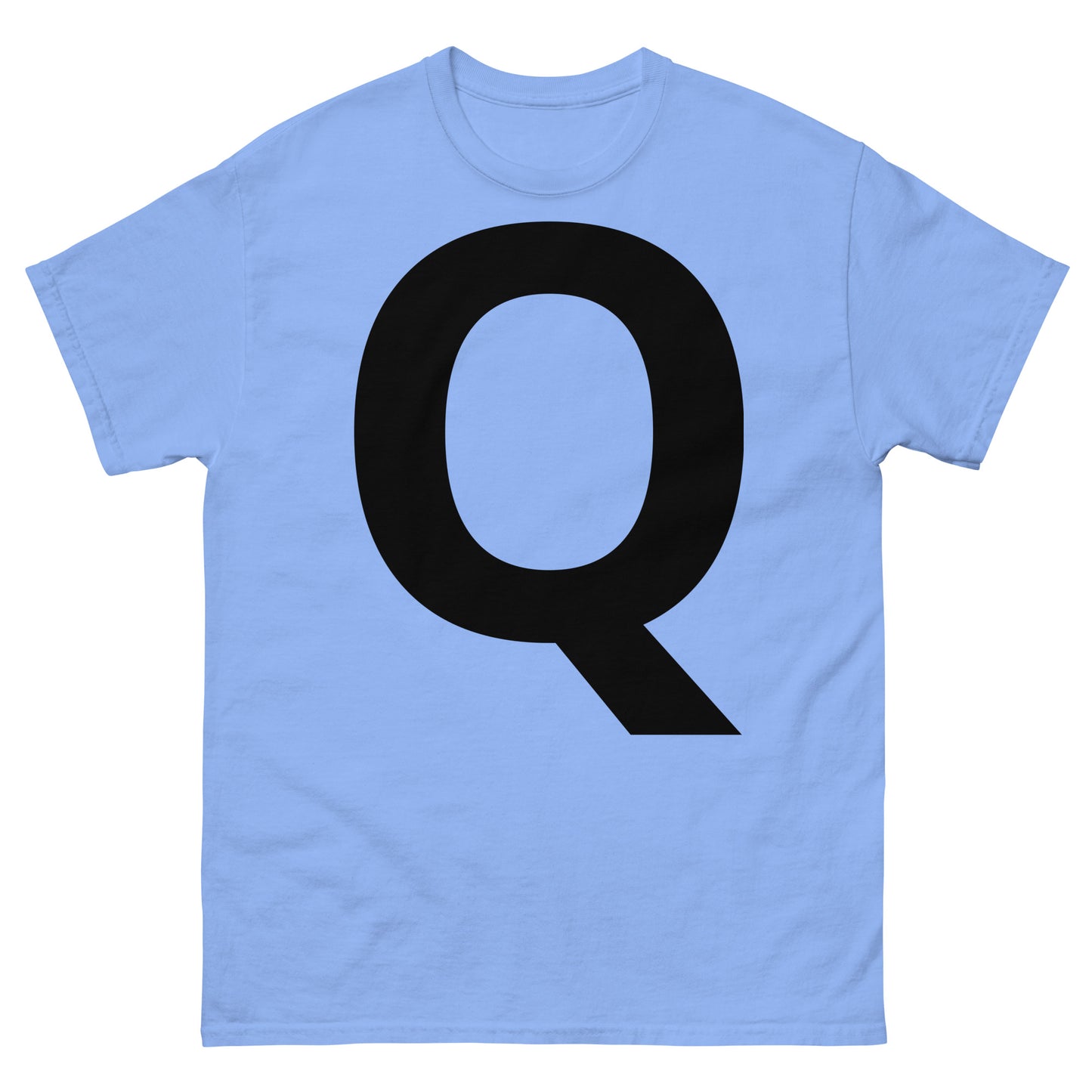 "Q  letter BL" Men's classic tee