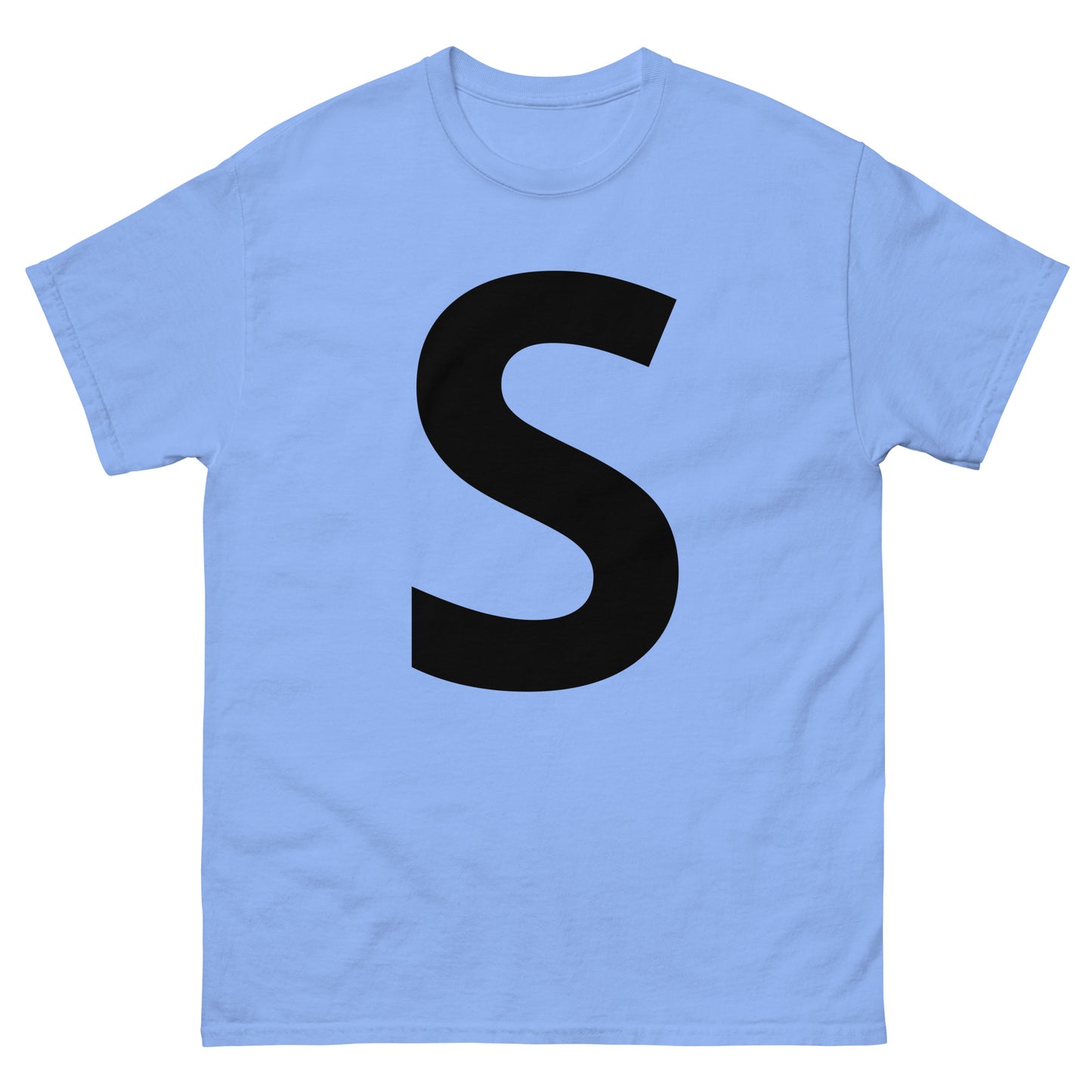 "S letter BL" Men's classic tee