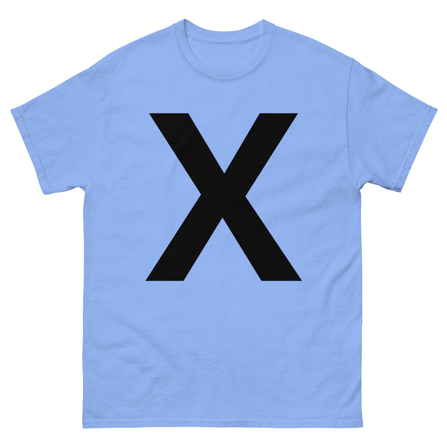 "X letter BL" Men's classic tee