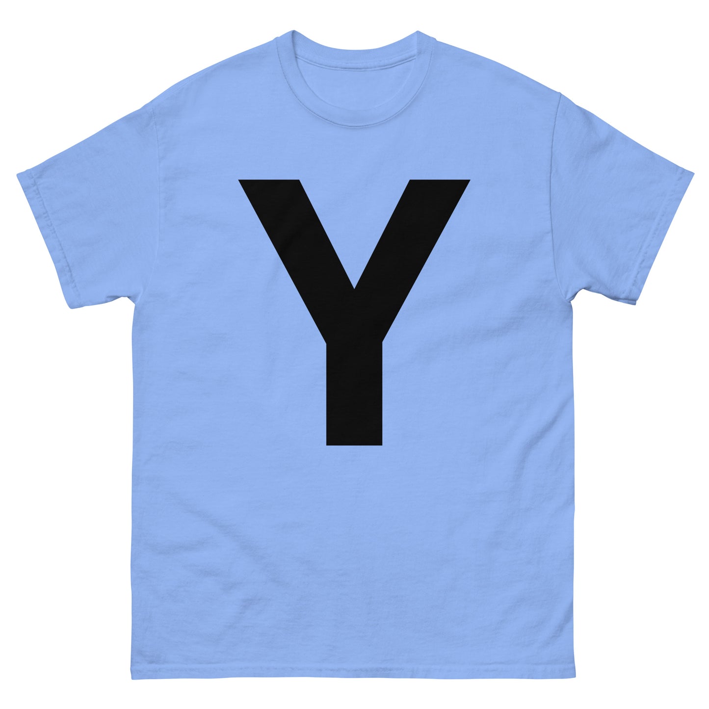 "Y letter BL" Men's classic tee