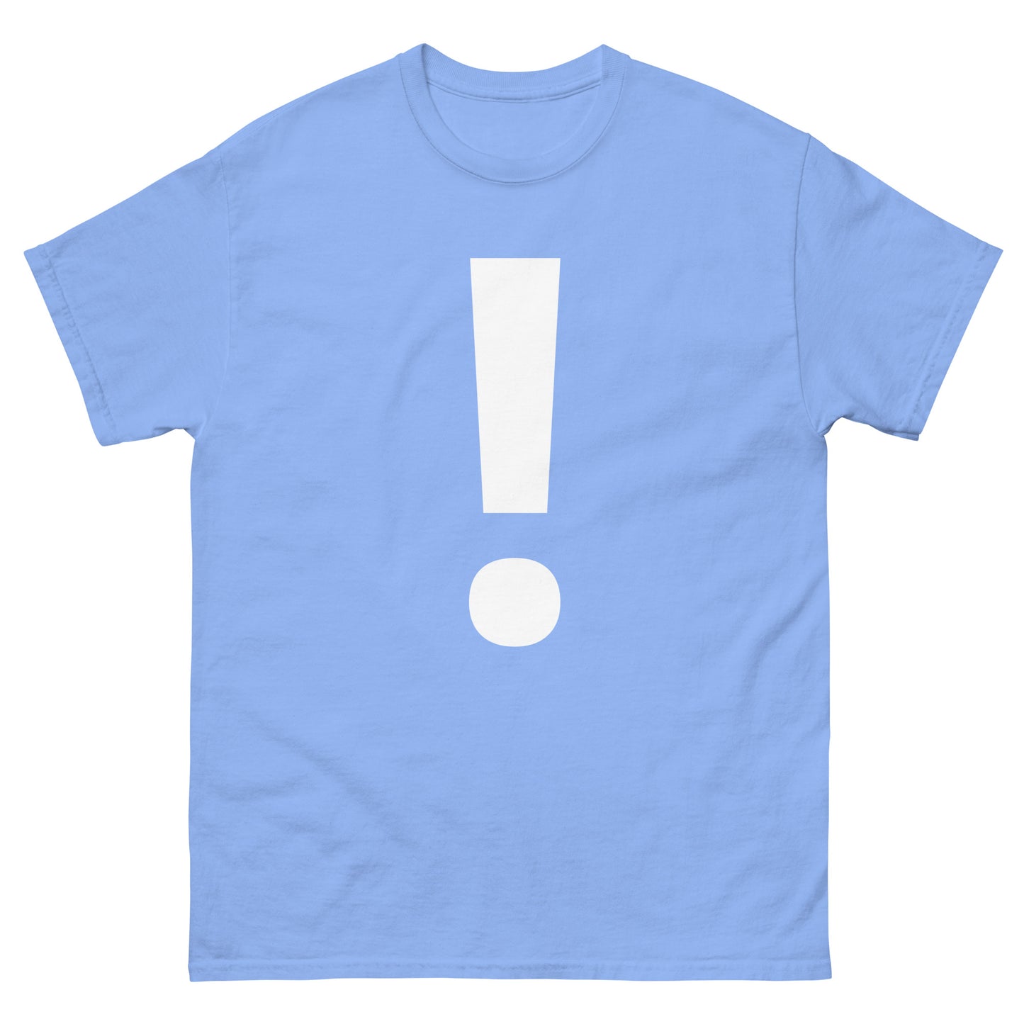 "Exclamation symbol WL" Men's classic tee