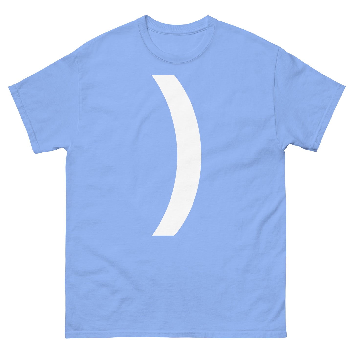 "Right parenthesis symbol WL" Men's classic tee