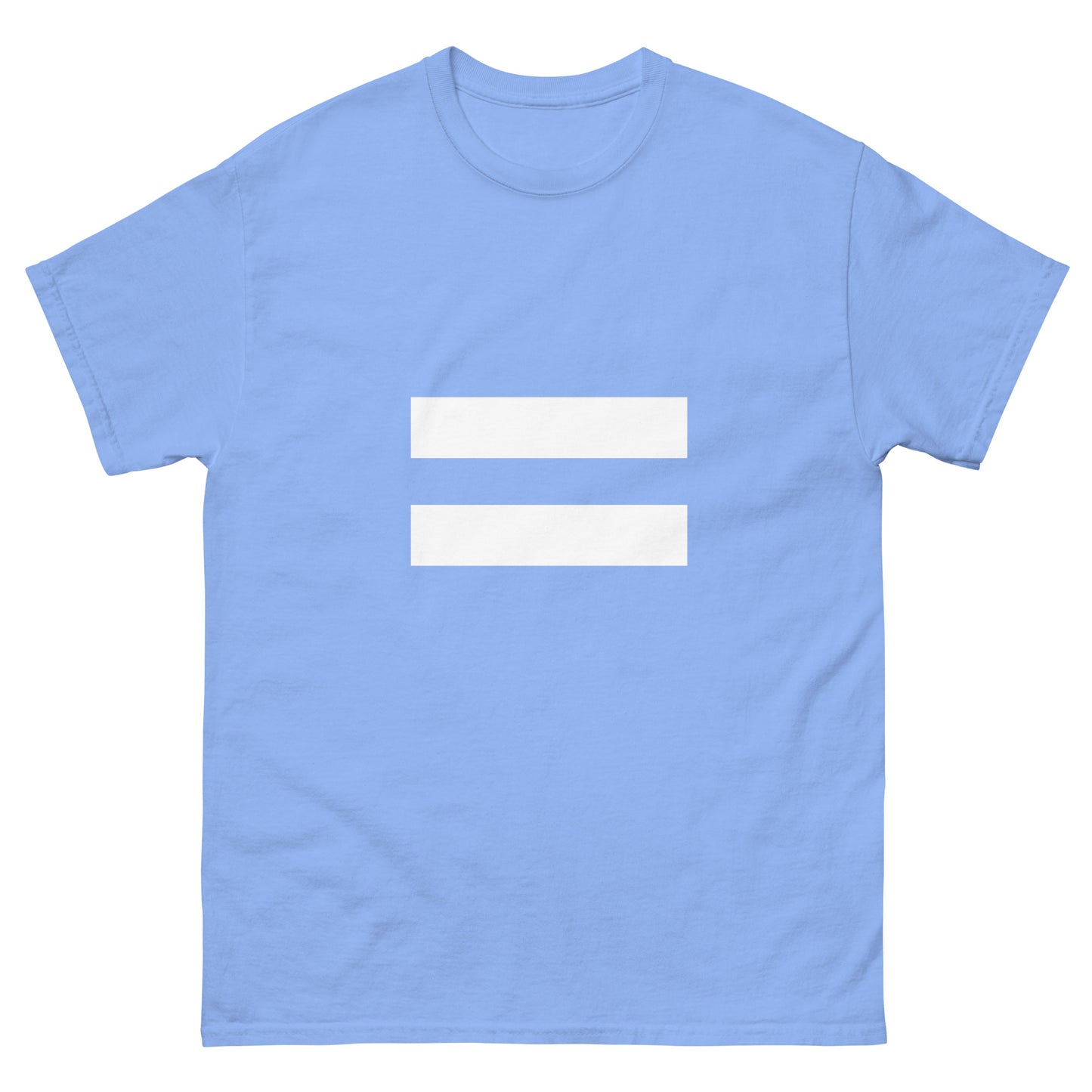 "Equal symbol WL" Men's classic tee