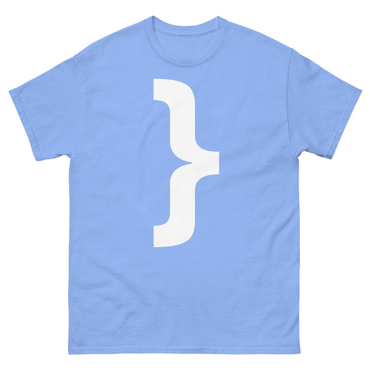 "Right curly brace symbol WL" Men's classic tee