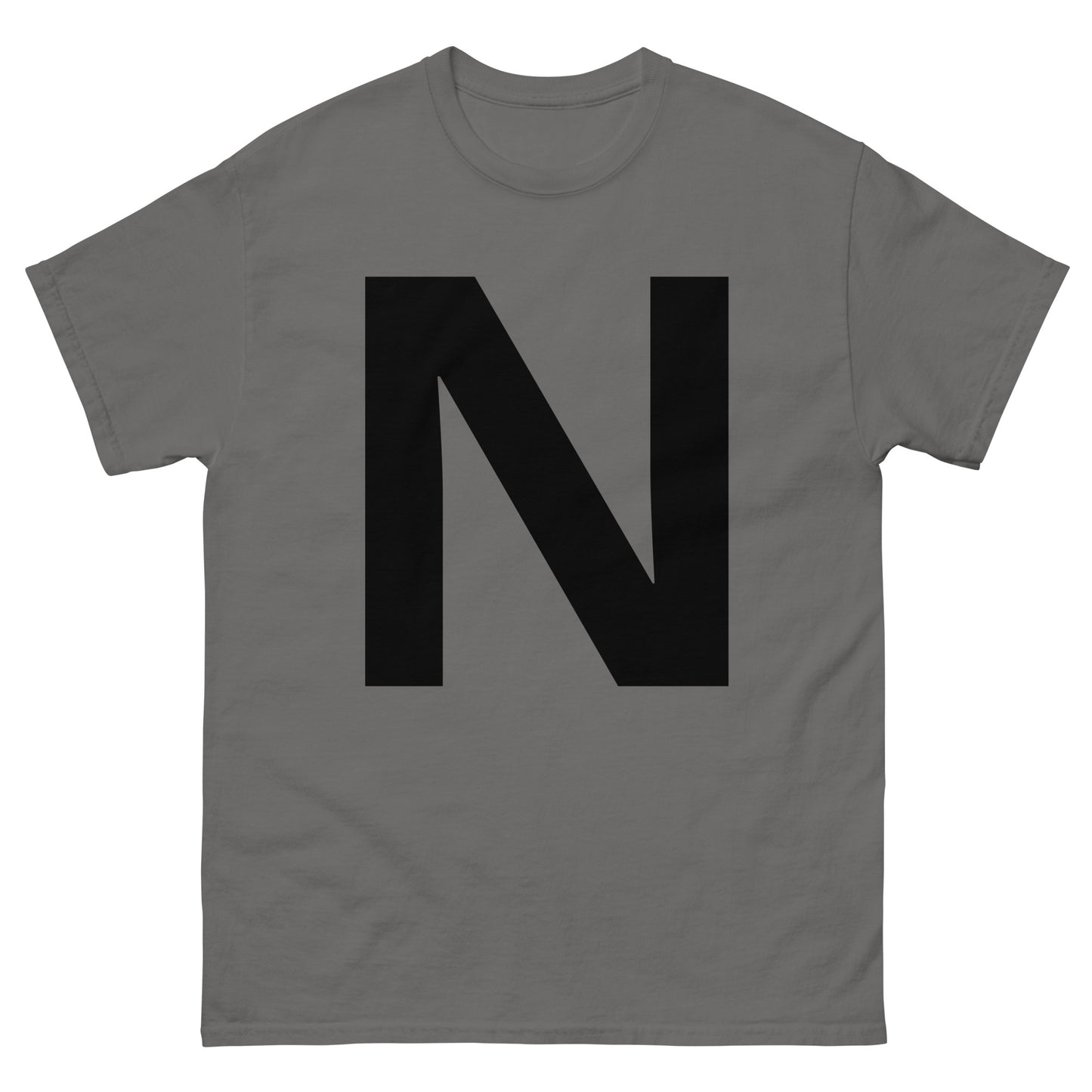 "N letter BL" Men's classic tee