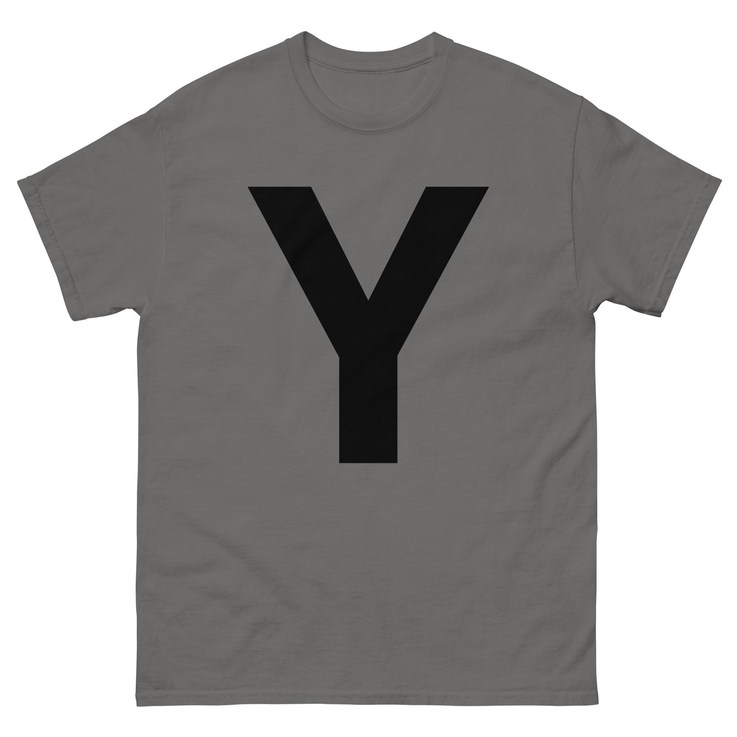 "Y letter BL" Men's classic tee