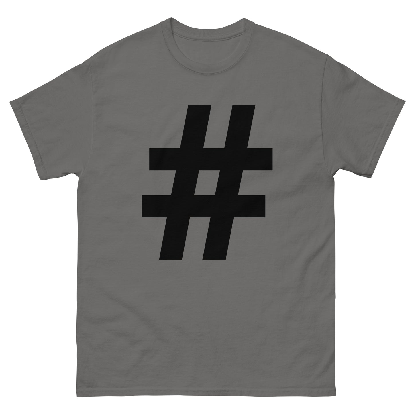 "Hash symbol BL" Men's classic tee