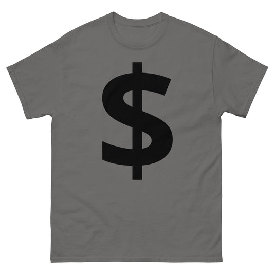 "Dollar symbol BL" Men's classic tee