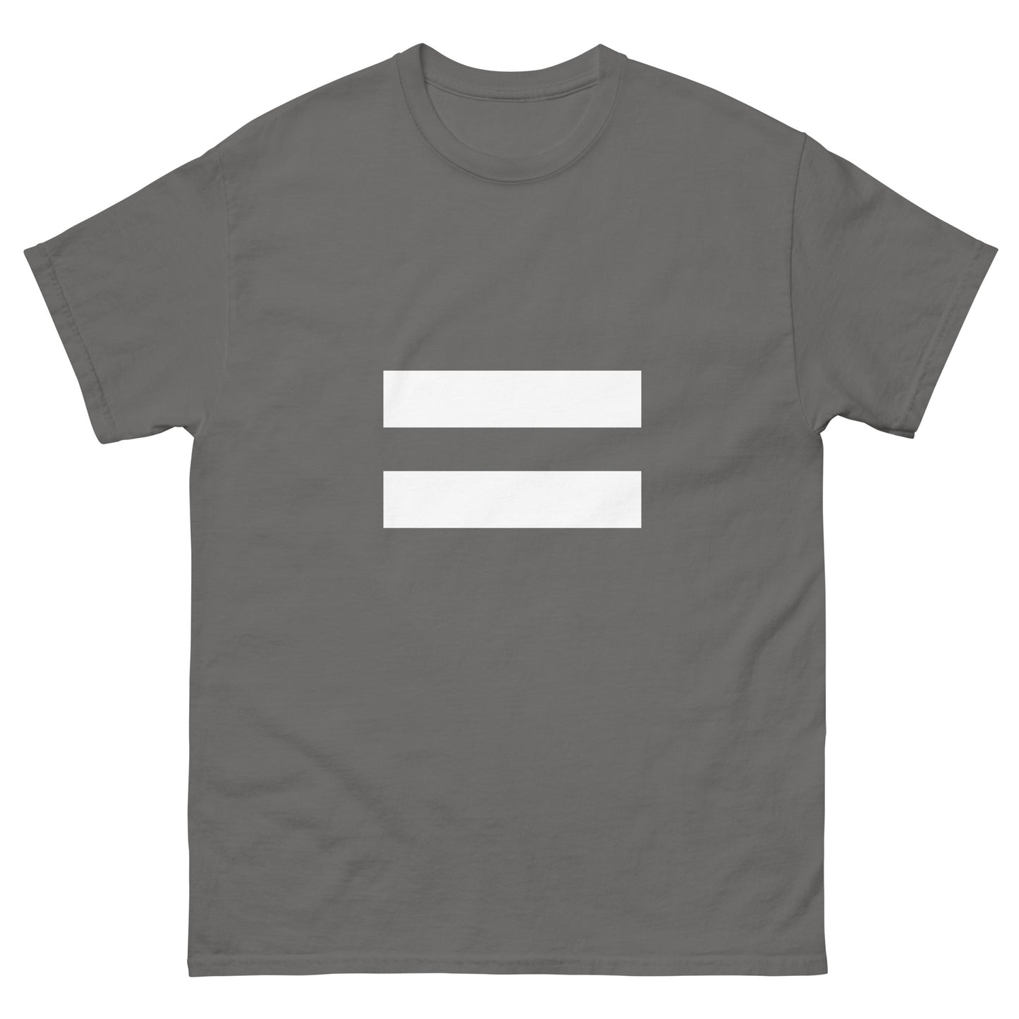 "Equal symbol WL" Men's classic tee