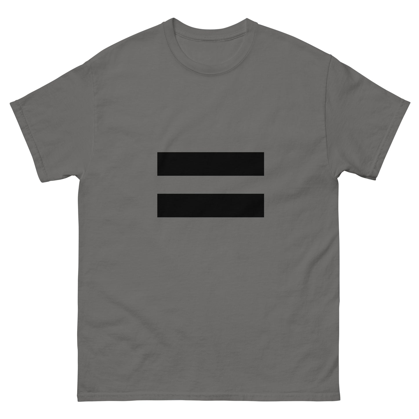 "Equal symbol BL" Men's classic tee