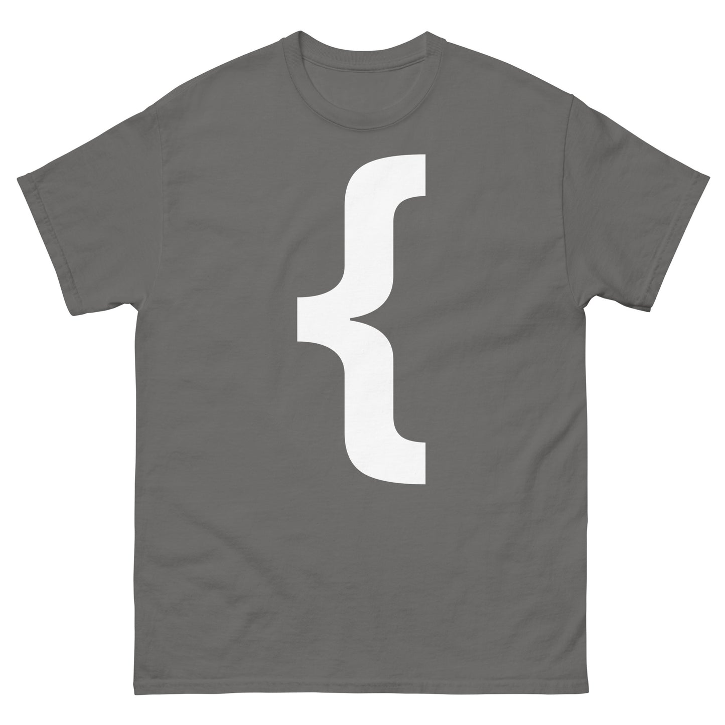 "Left curly brace symbol WL" Men's classic tee