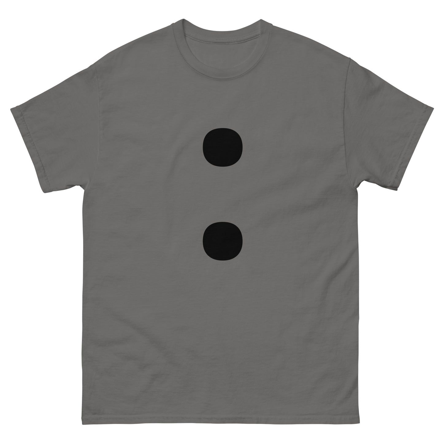 "Colon symbol BL" Men's classic tee