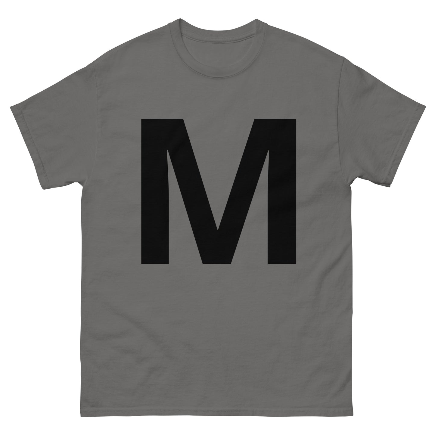 "M letter BL" Men's classic tee