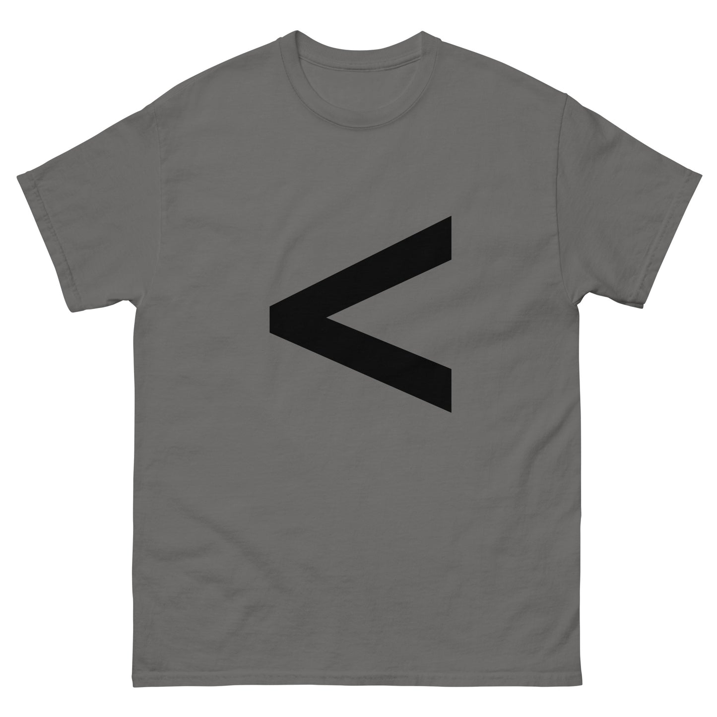 "Less than symbol BL" Men's classic tee