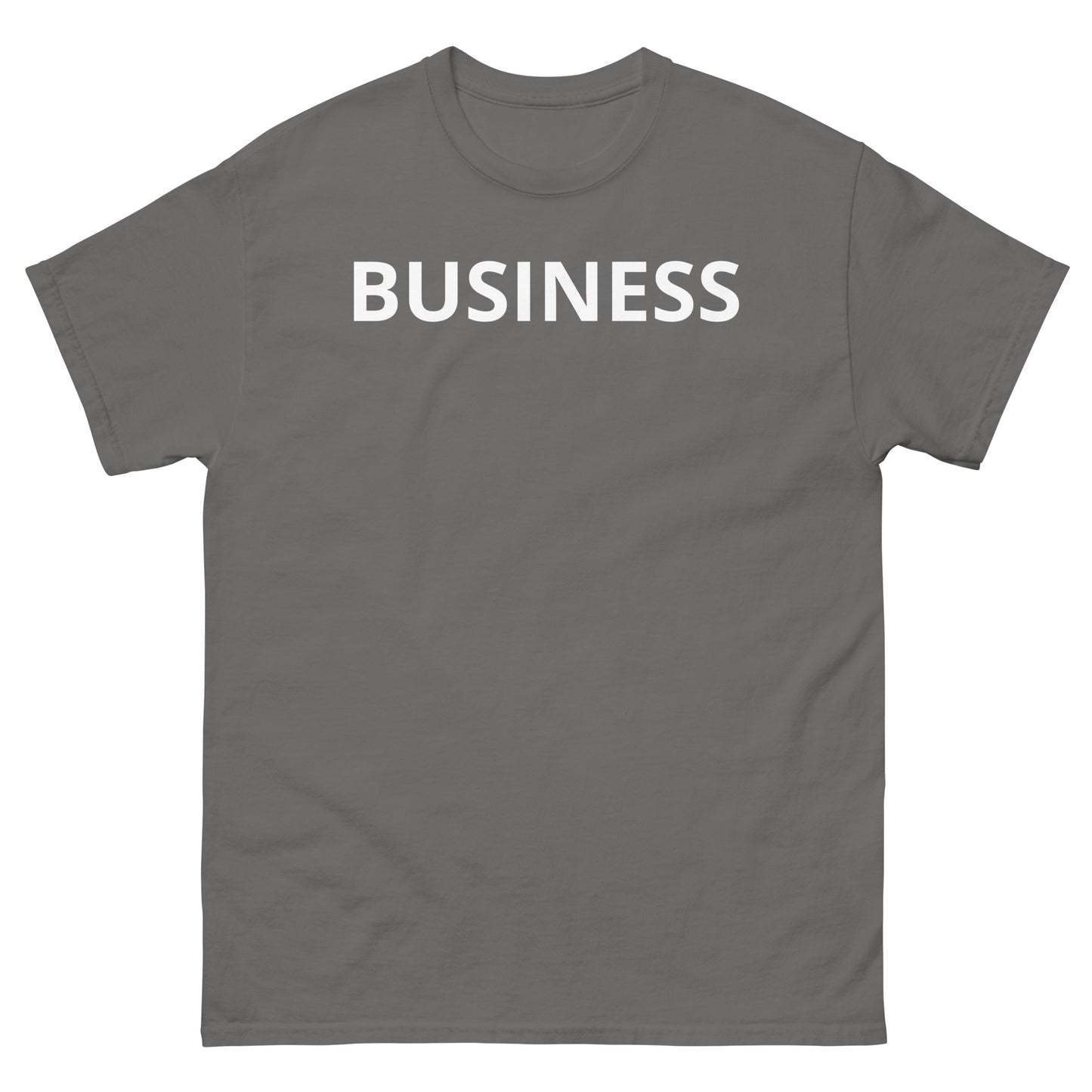 "BUSINESS in the front, PARTY at the back WL" Men's classic tee