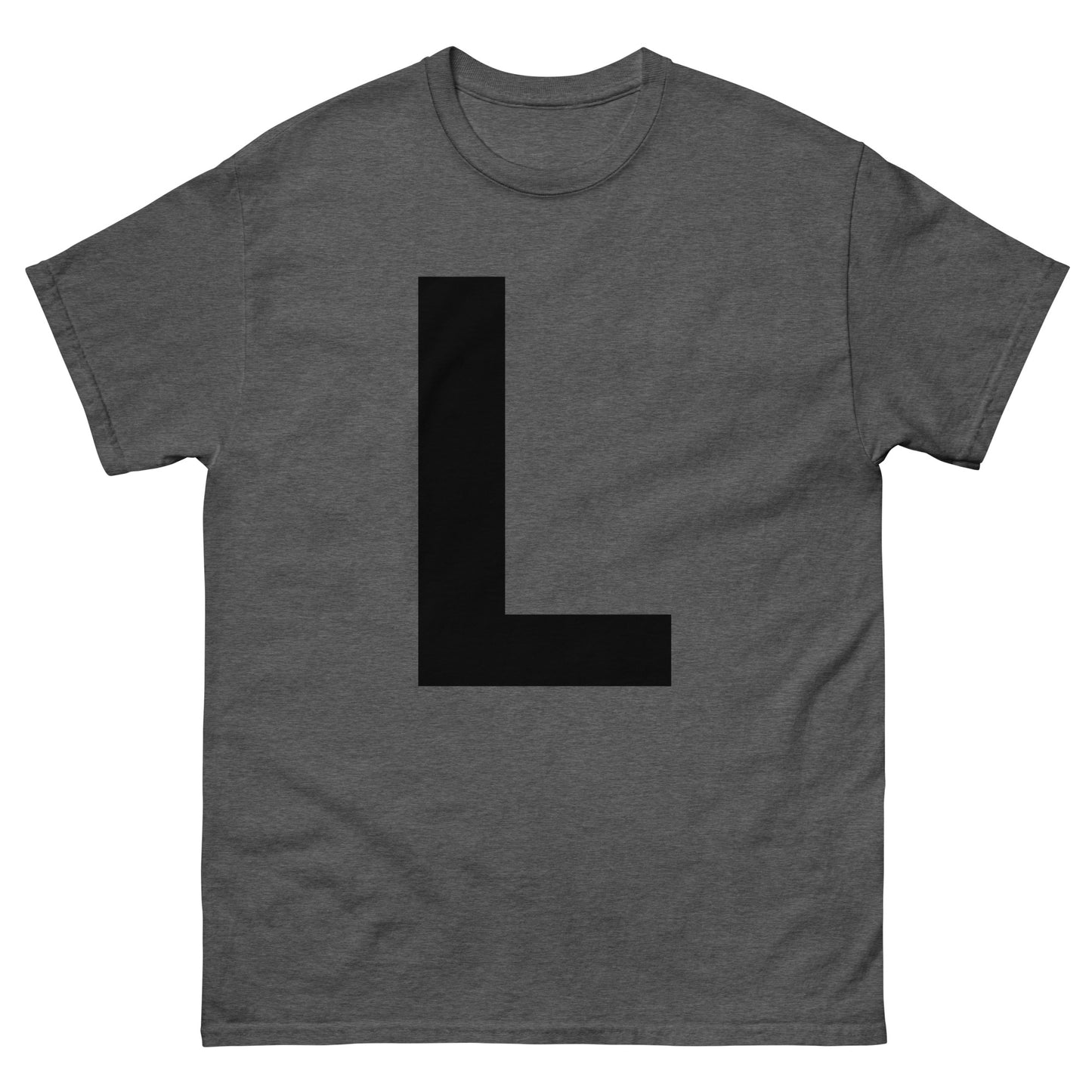 "L letter BL" Men's classic tee