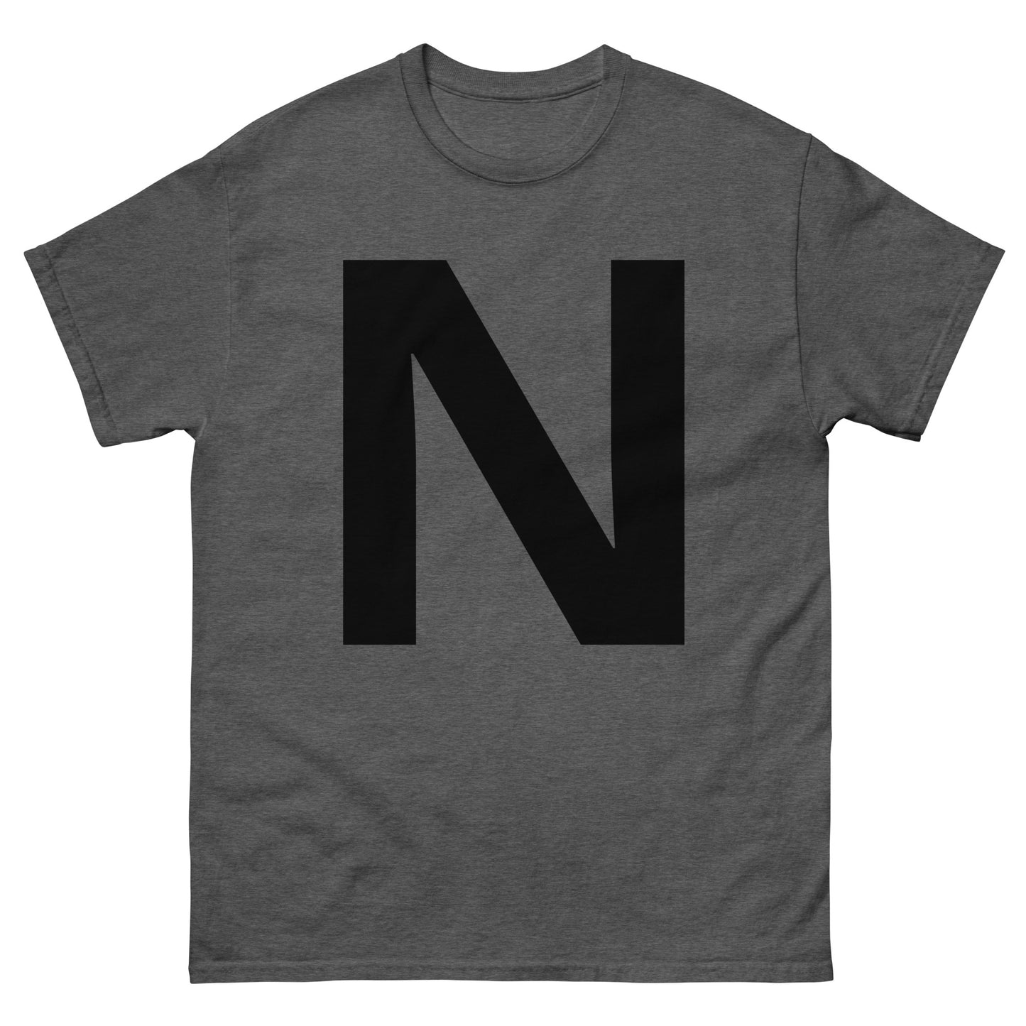 "N letter BL" Men's classic tee