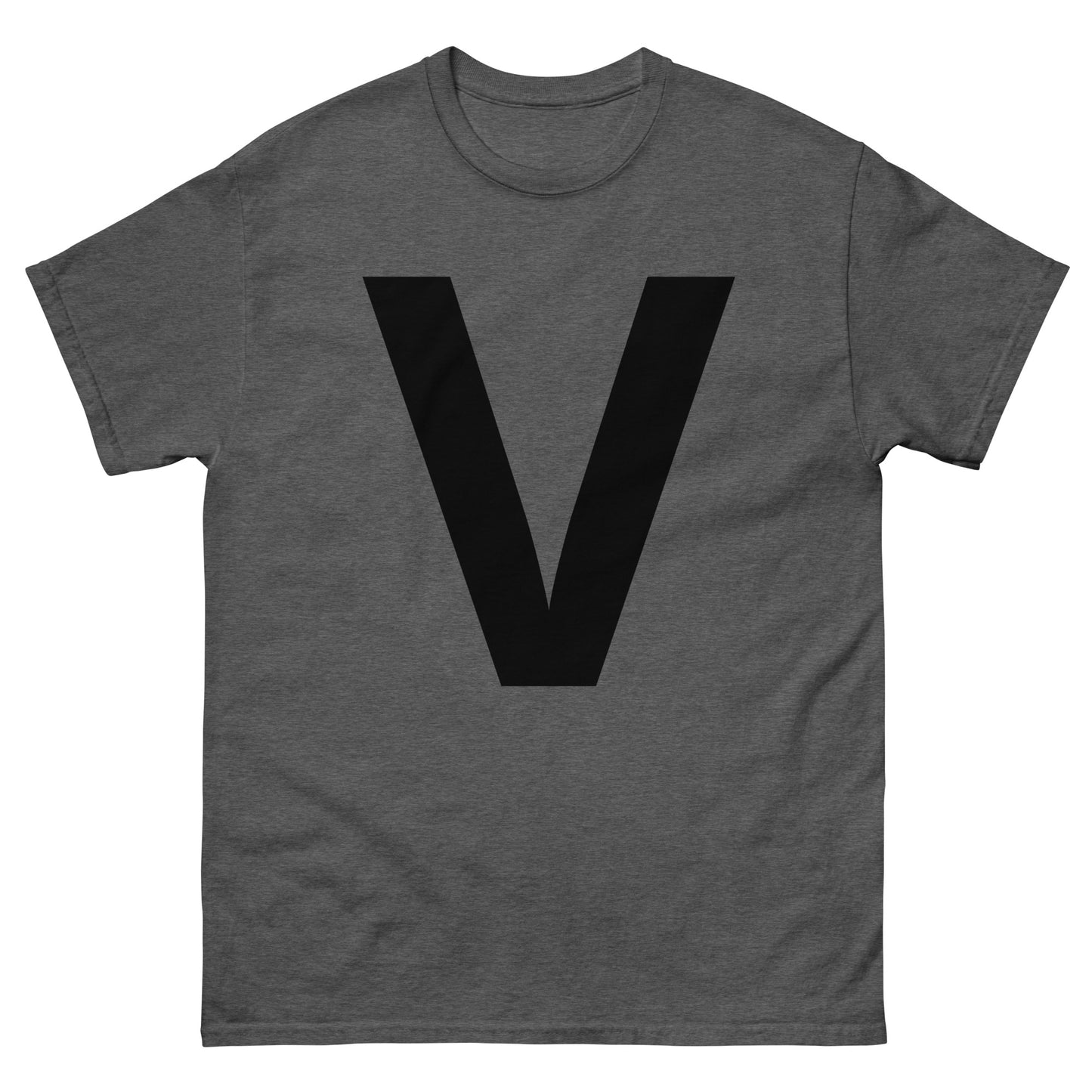 "V letter BL" Men's classic tee