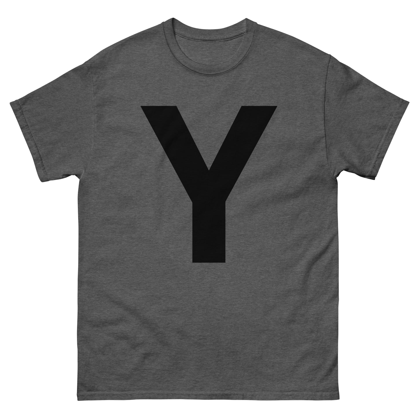 "Y letter BL" Men's classic tee