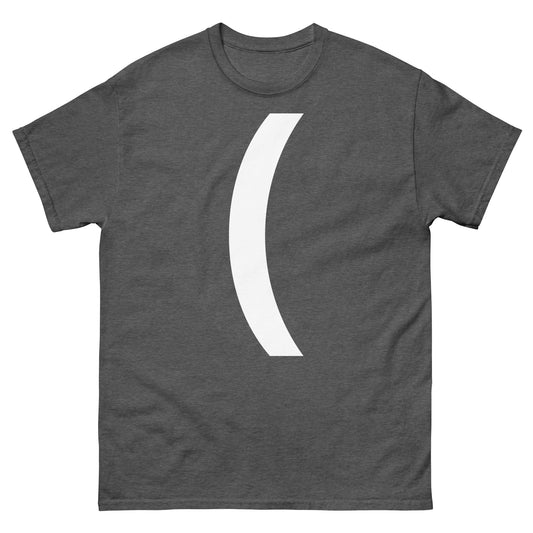 "Left parenthesis symbol WL" Men's classic tee