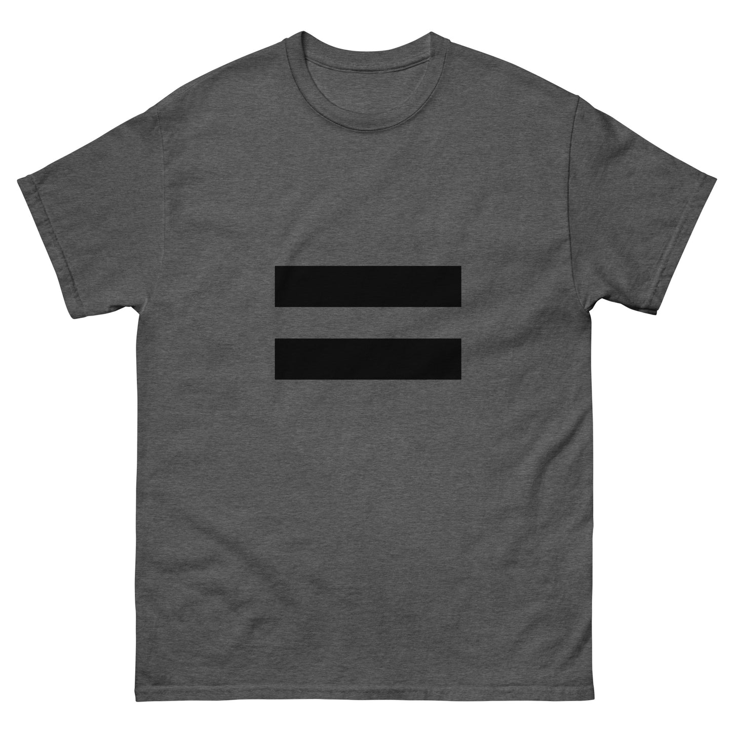 "Equal symbol BL" Men's classic tee