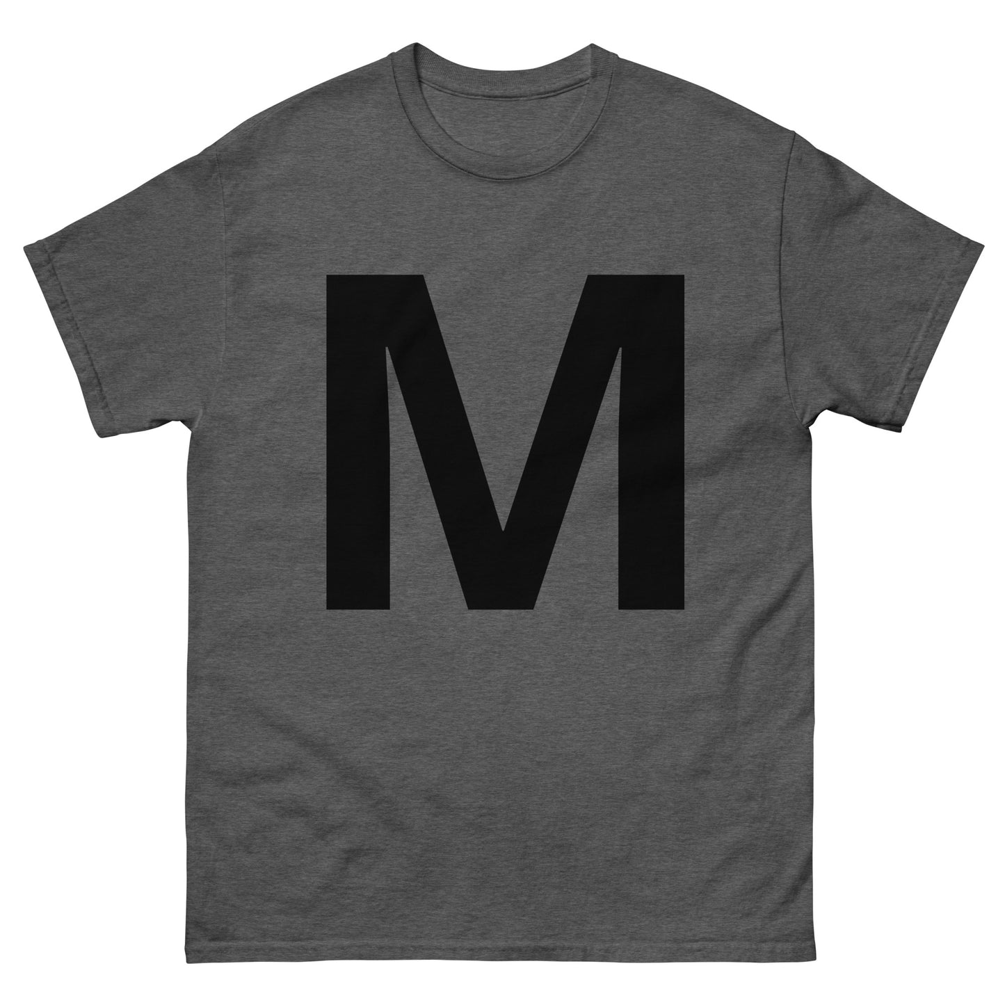 "M letter BL" Men's classic tee