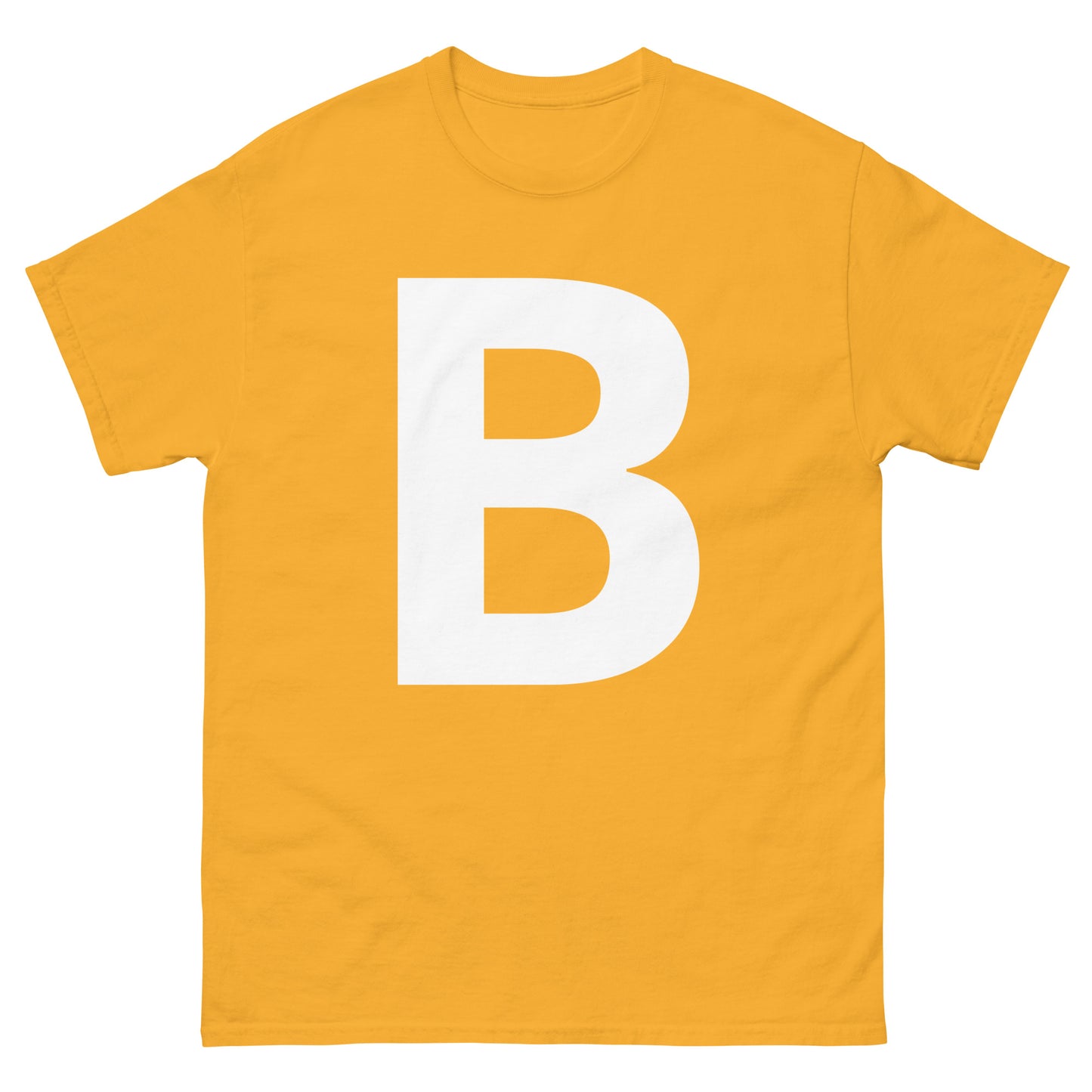 "B letter WL" Men's classic tee