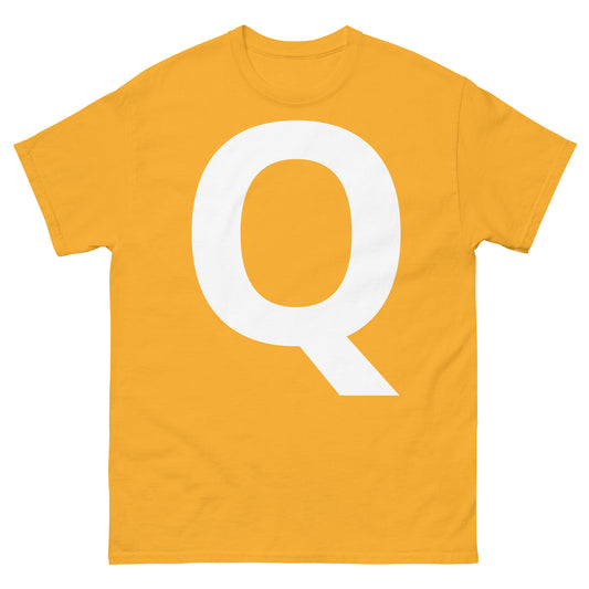 "Q letter WL" Men's classic tee