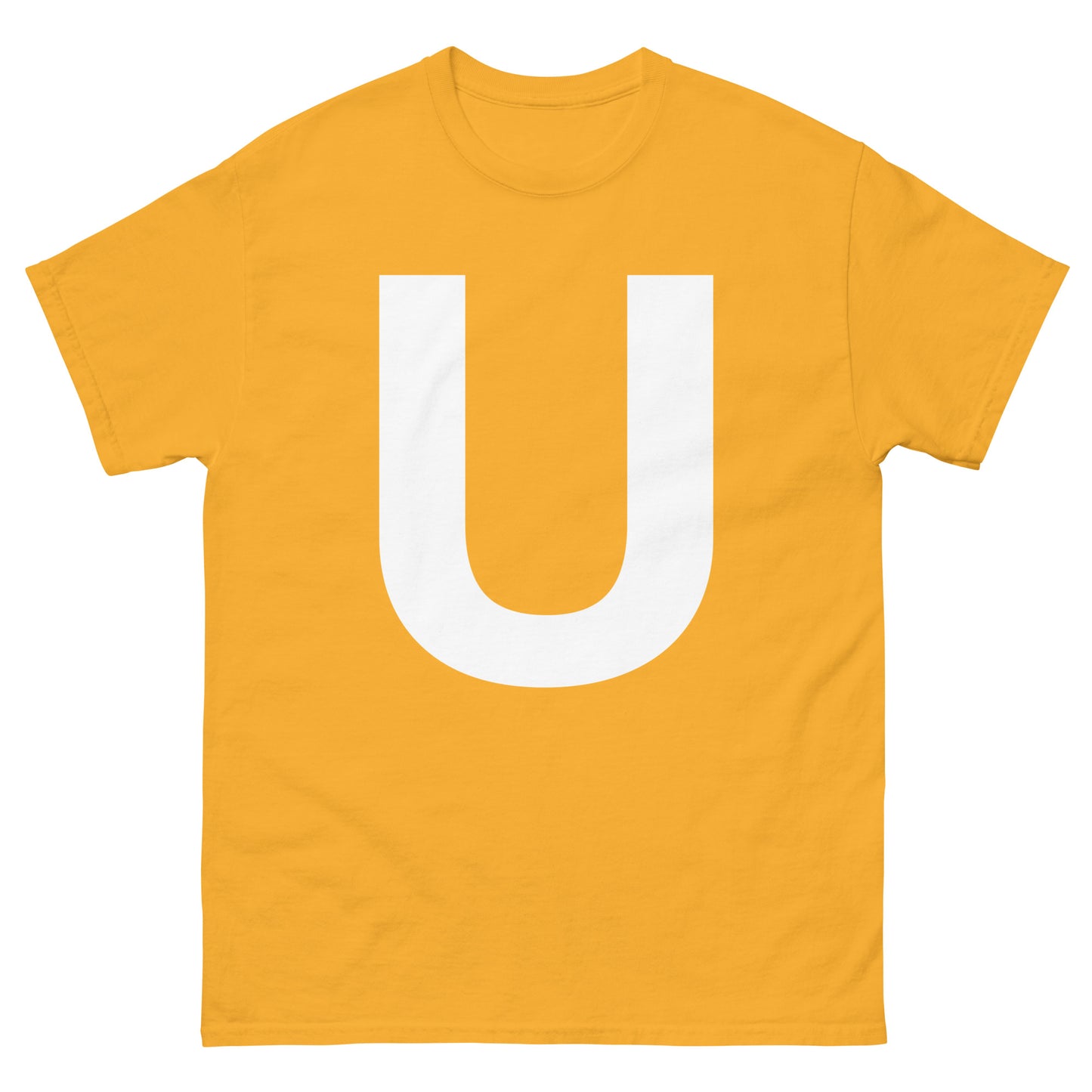 "U letter WL" Men's classic tee