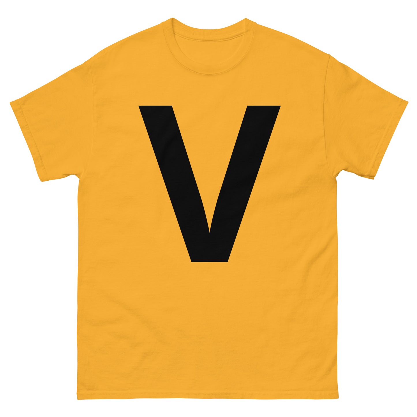 "V letter BL" Men's classic tee