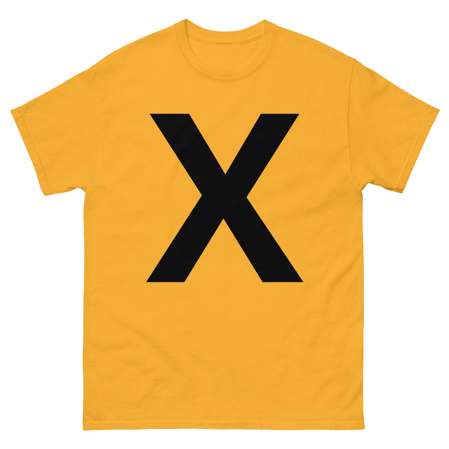 "X letter BL" Men's classic tee