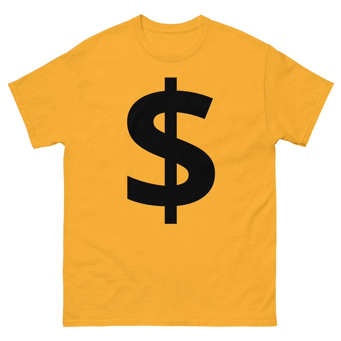 "Dollar symbol BL" Men's classic tee