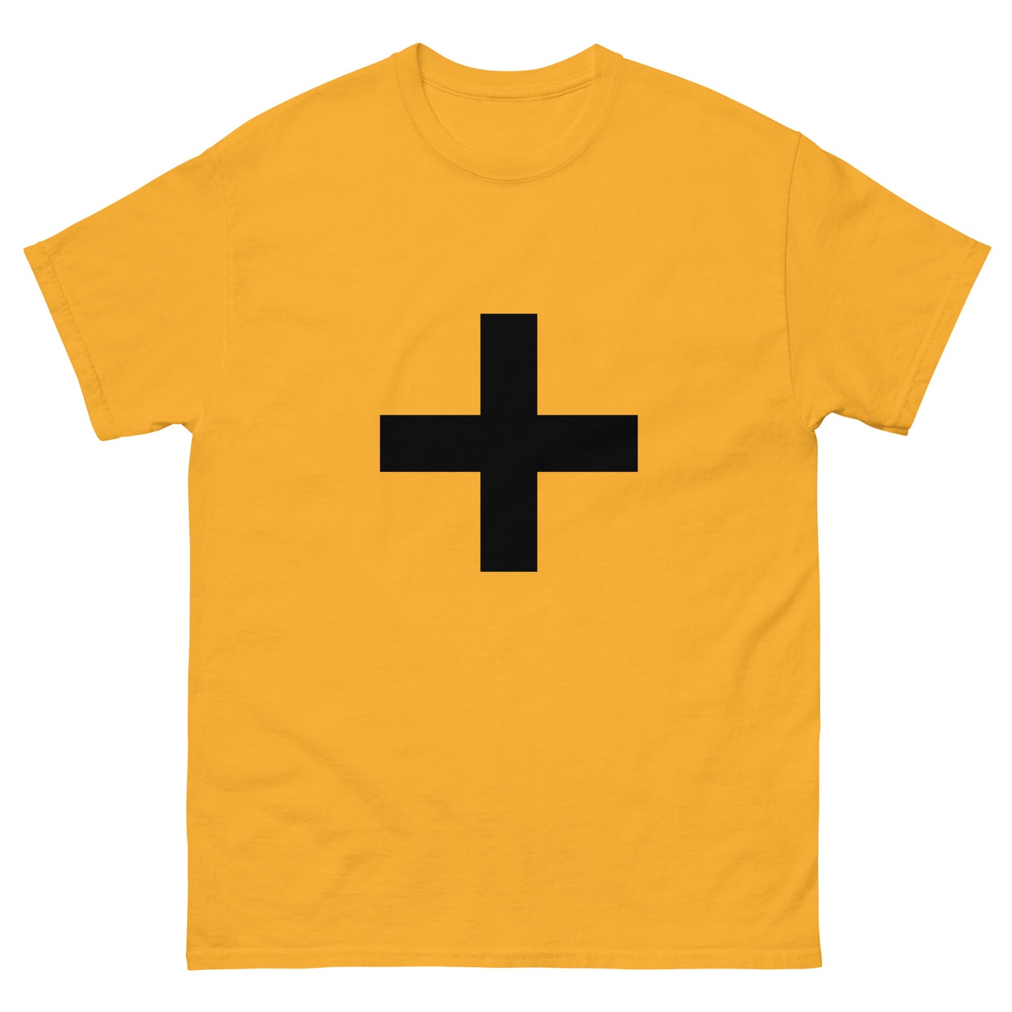 "Plus symbol BL" Men's classic tee