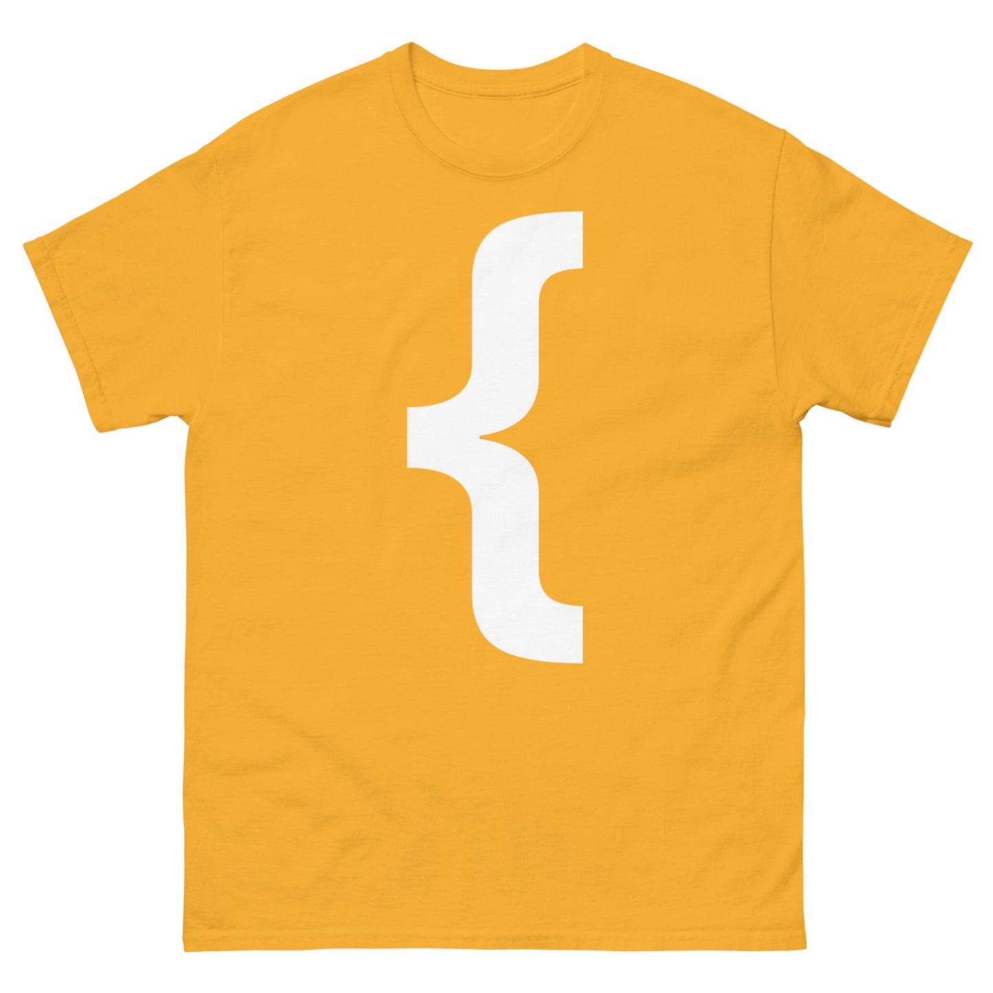 "Left curly brace symbol WL" Men's classic tee