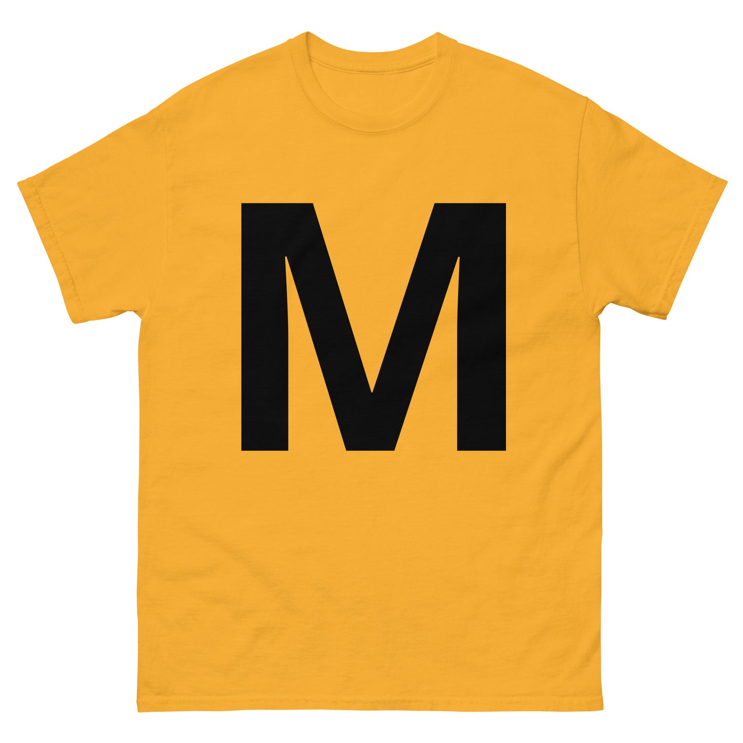 "M letter BL" Men's classic tee