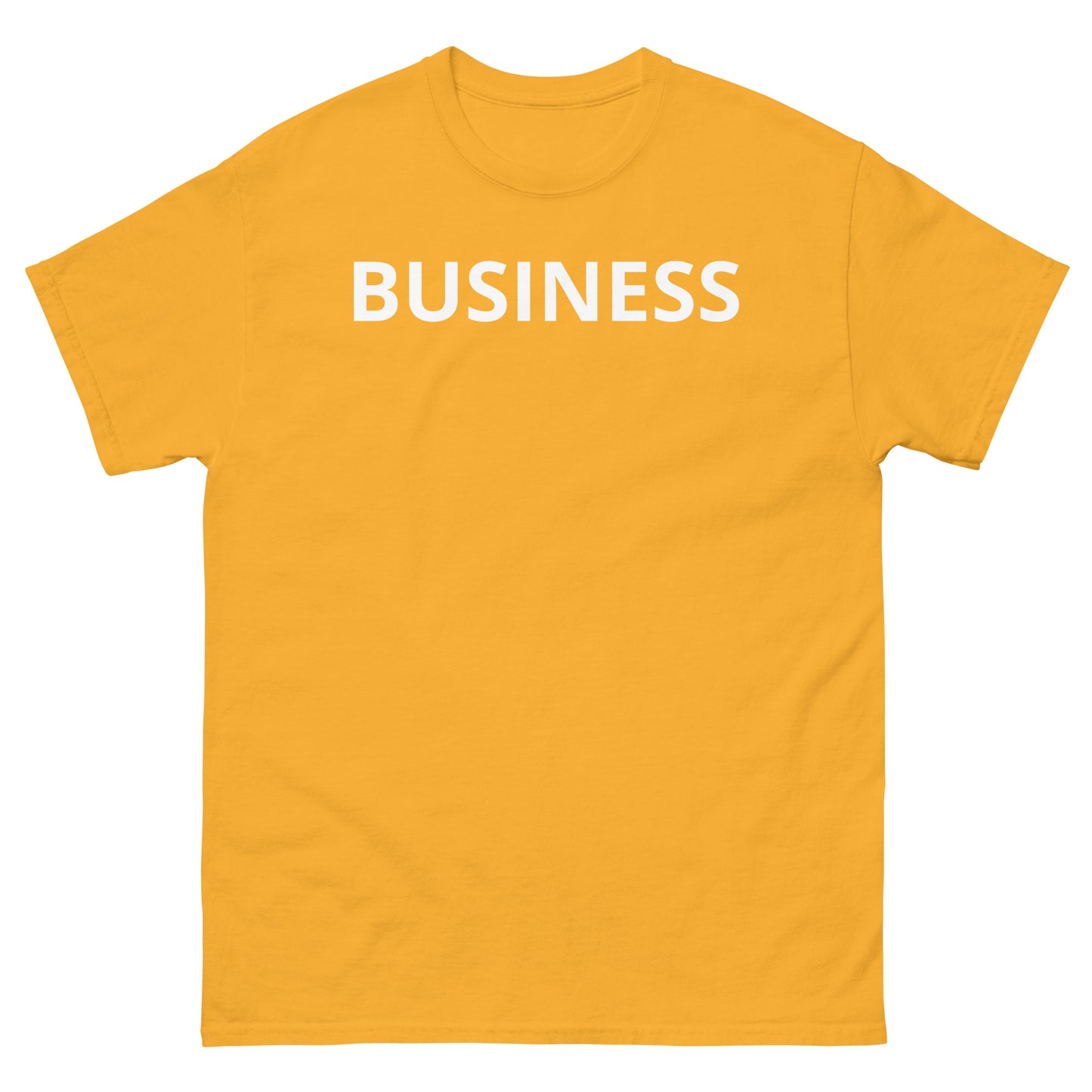 "BUSINESS in the front, PARTY at the back WL" Men's classic tee