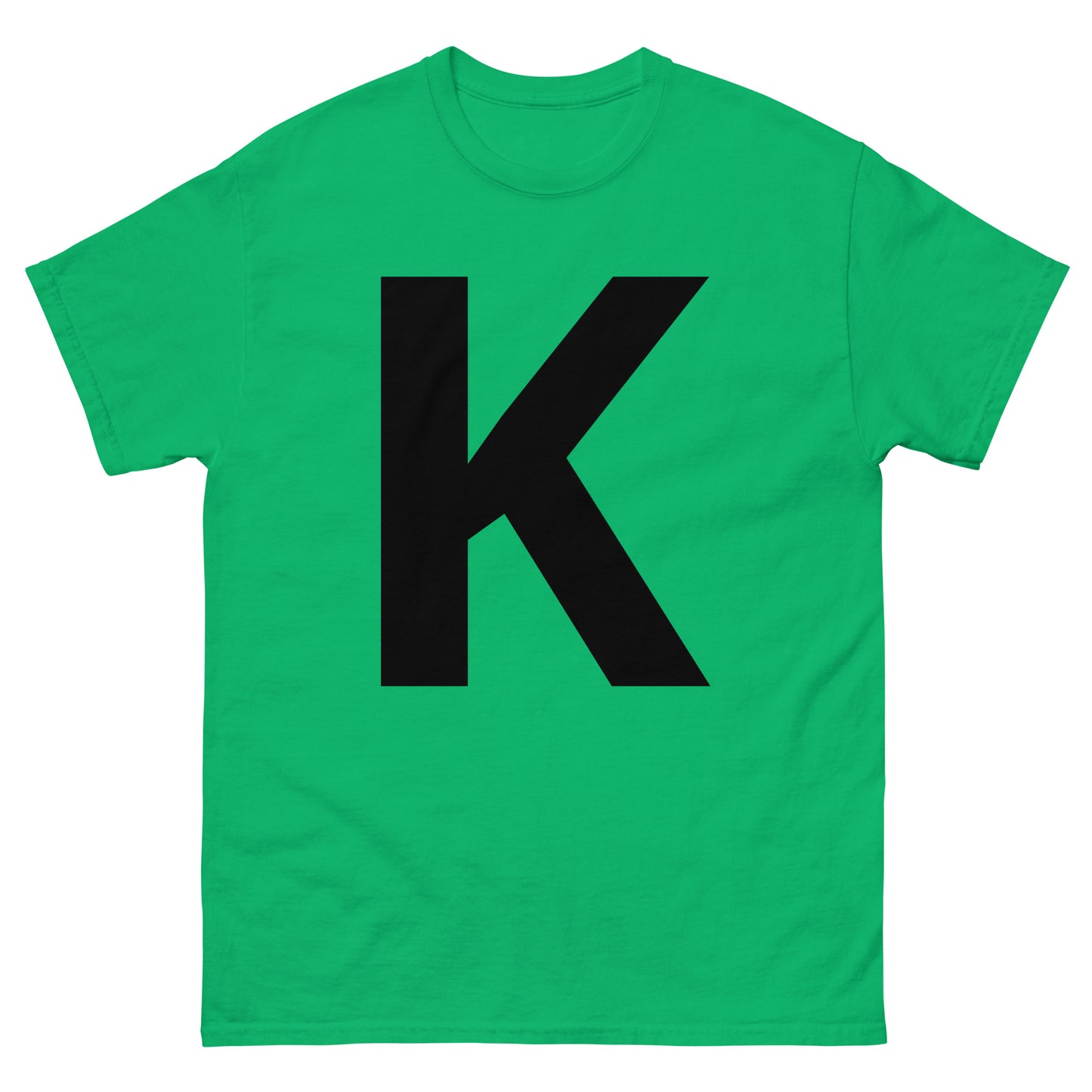 "K letter BL" Men's classic tee