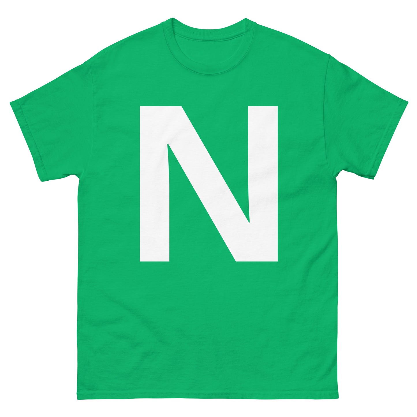 "N letter WL"Men's classic tee