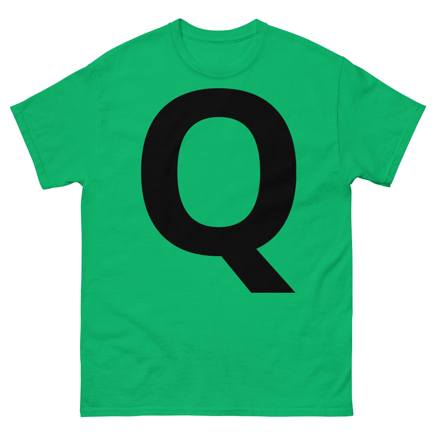 "Q  letter BL" Men's classic tee