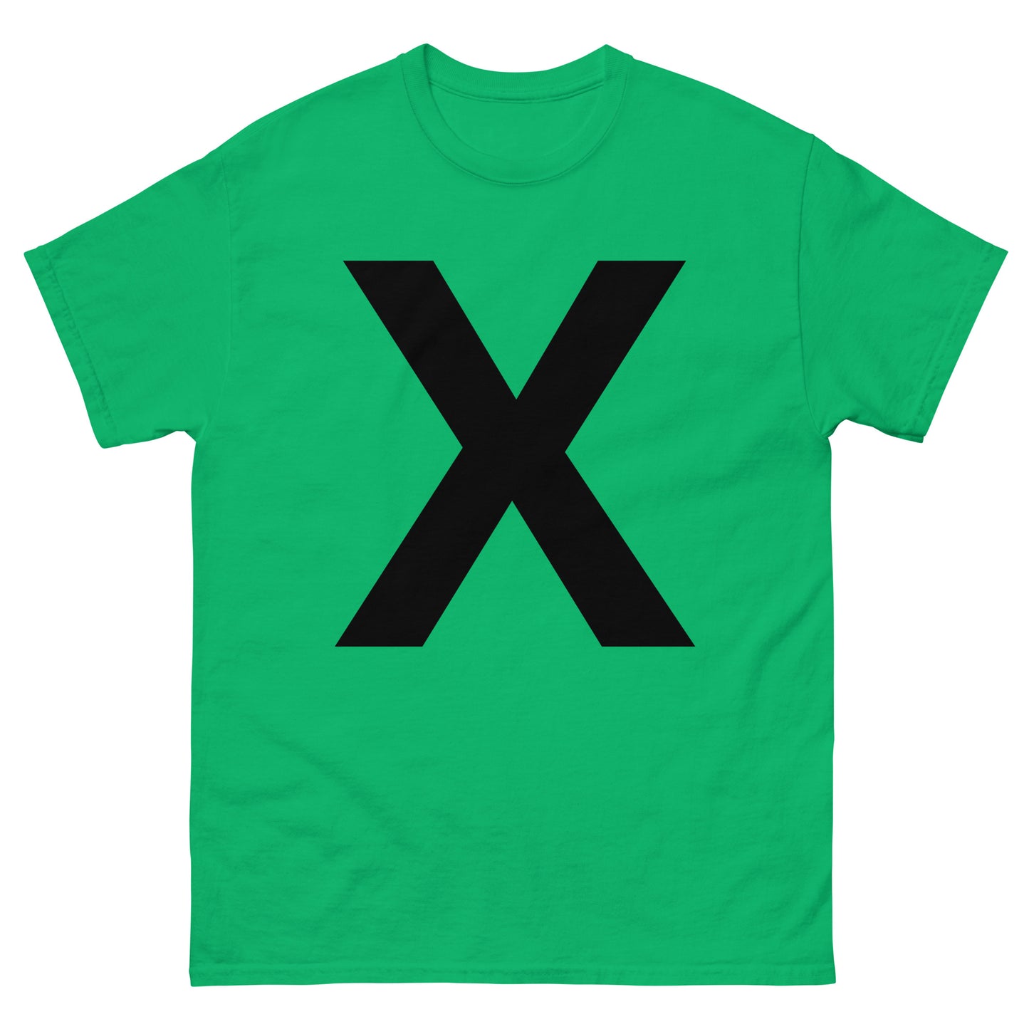 "X letter BL" Men's classic tee