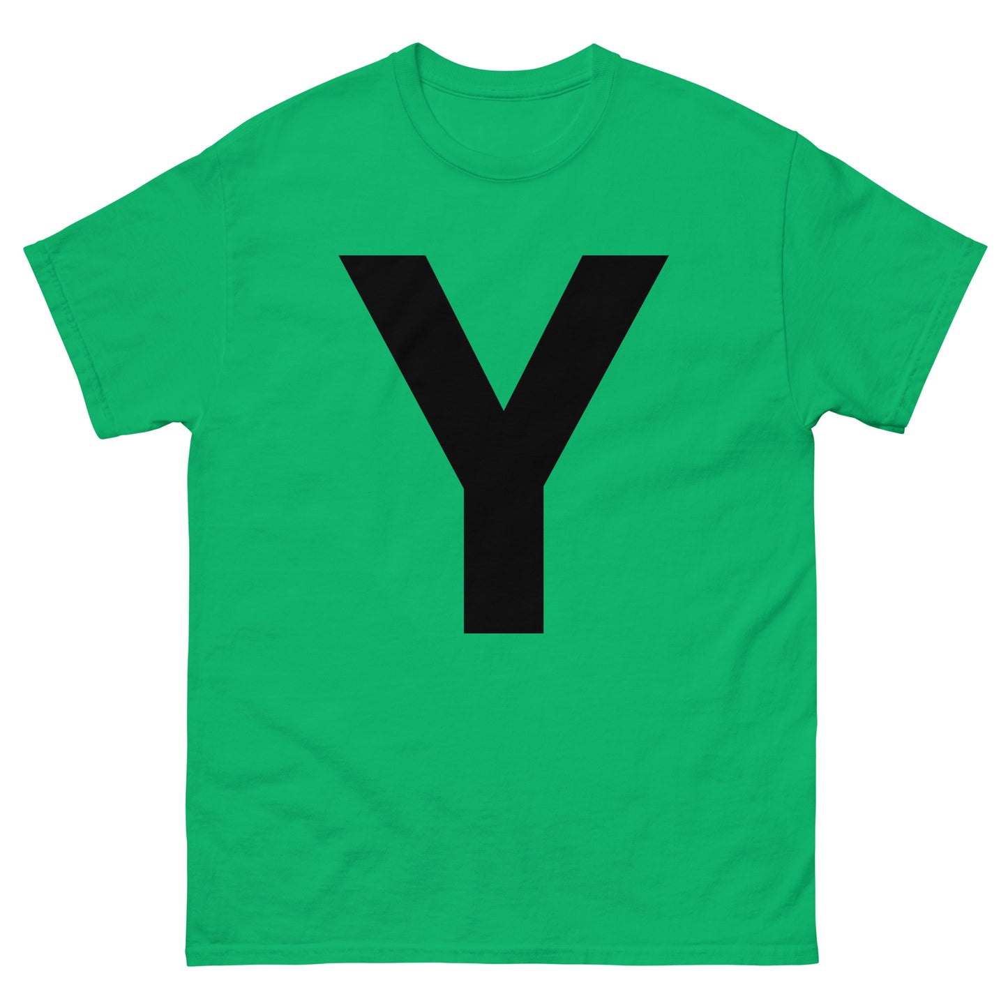 "Y letter BL" Men's classic tee