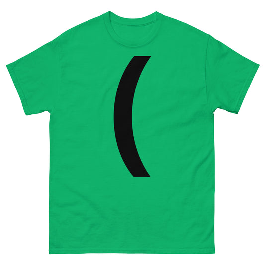 "Left parenthesis BL" Men's classic tee