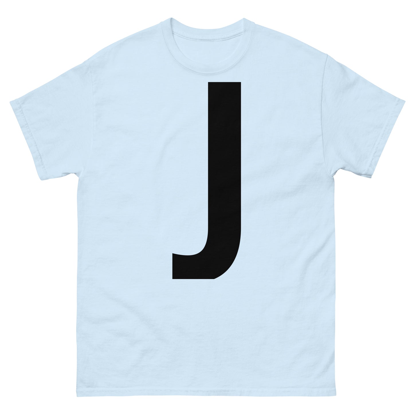 "J letter BL" Men's classic tee