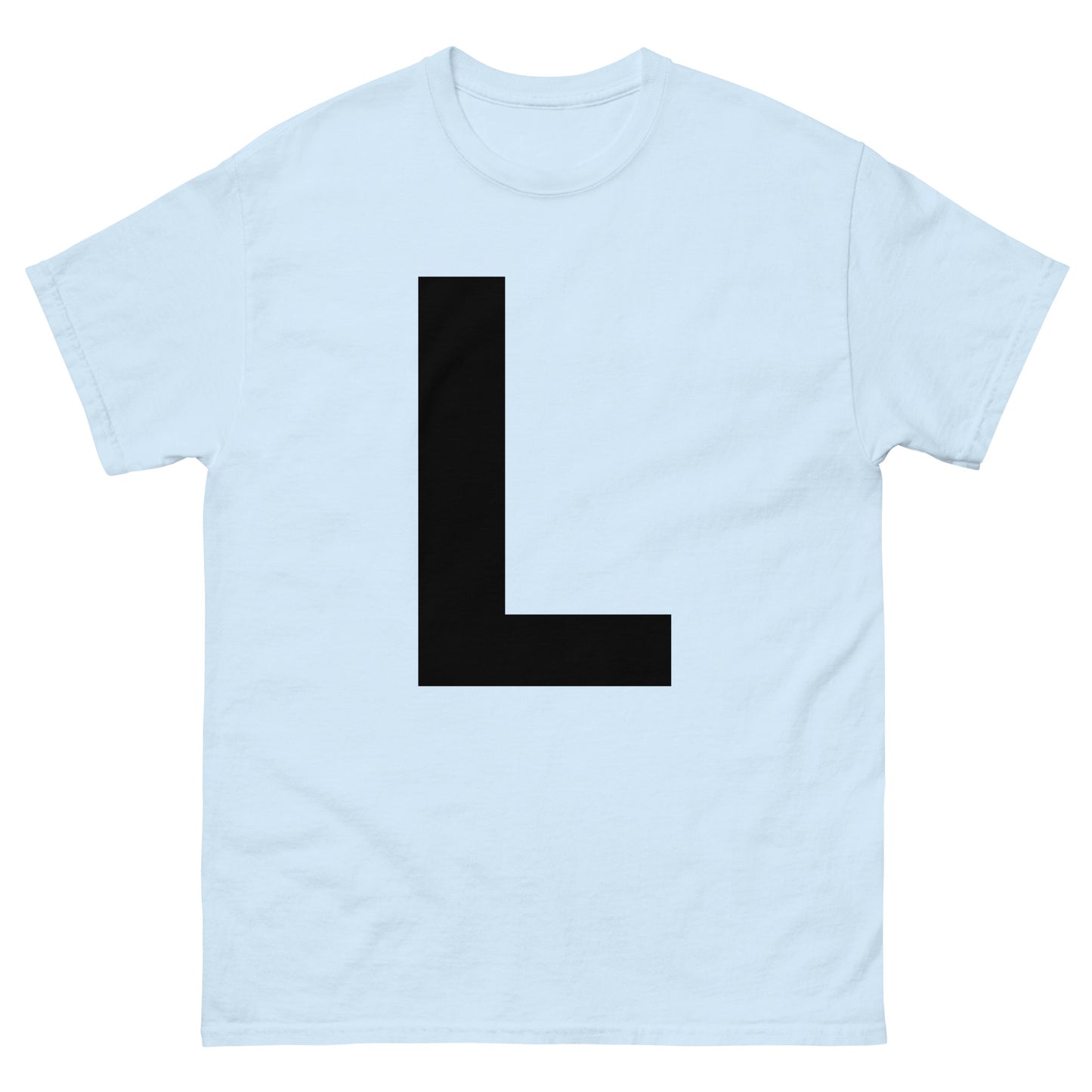 "L letter BL" Men's classic tee