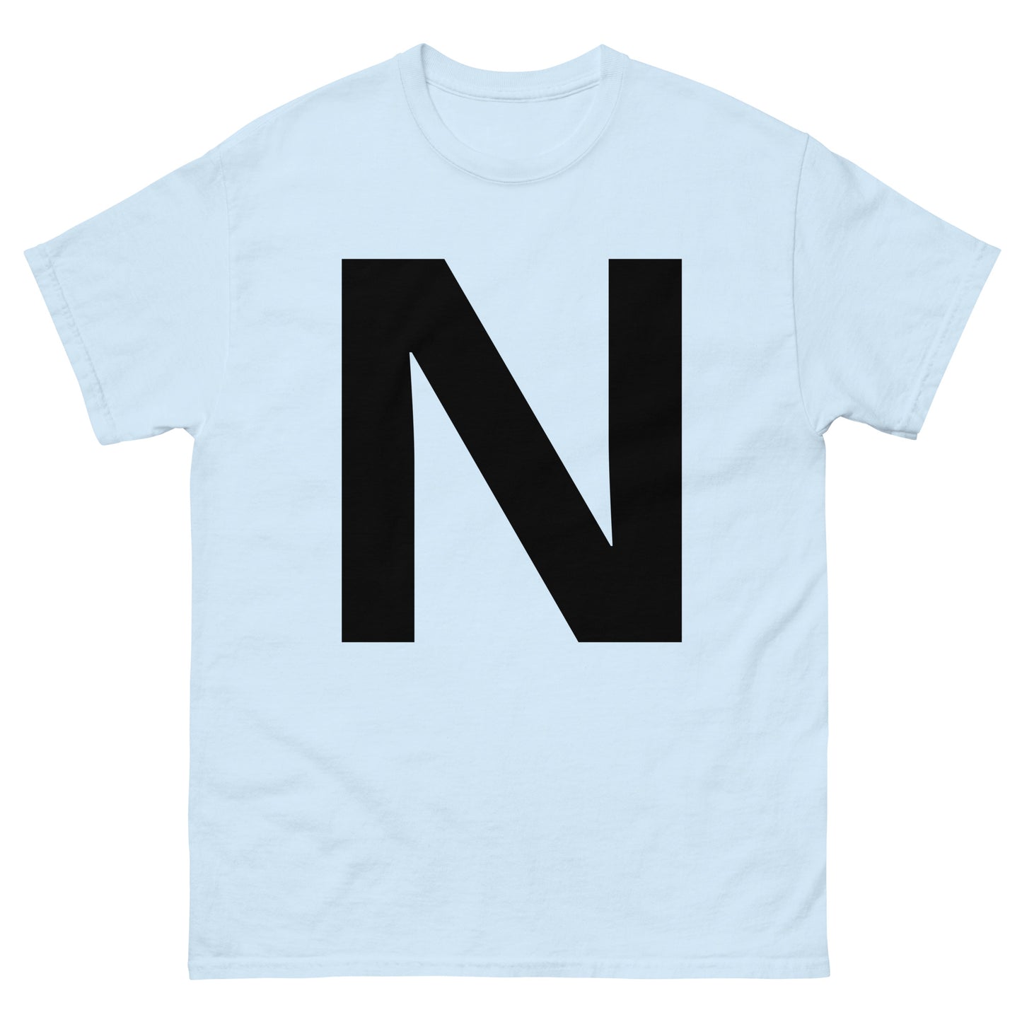 "N letter BL" Men's classic tee