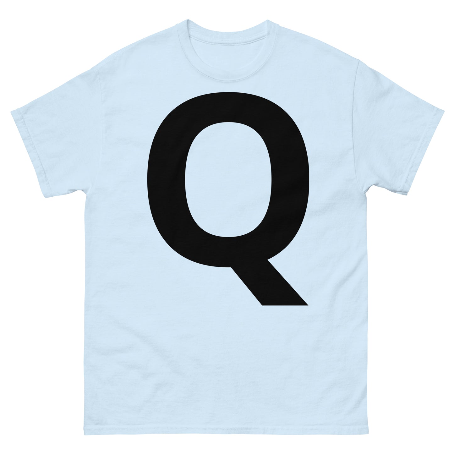 "Q  letter BL" Men's classic tee