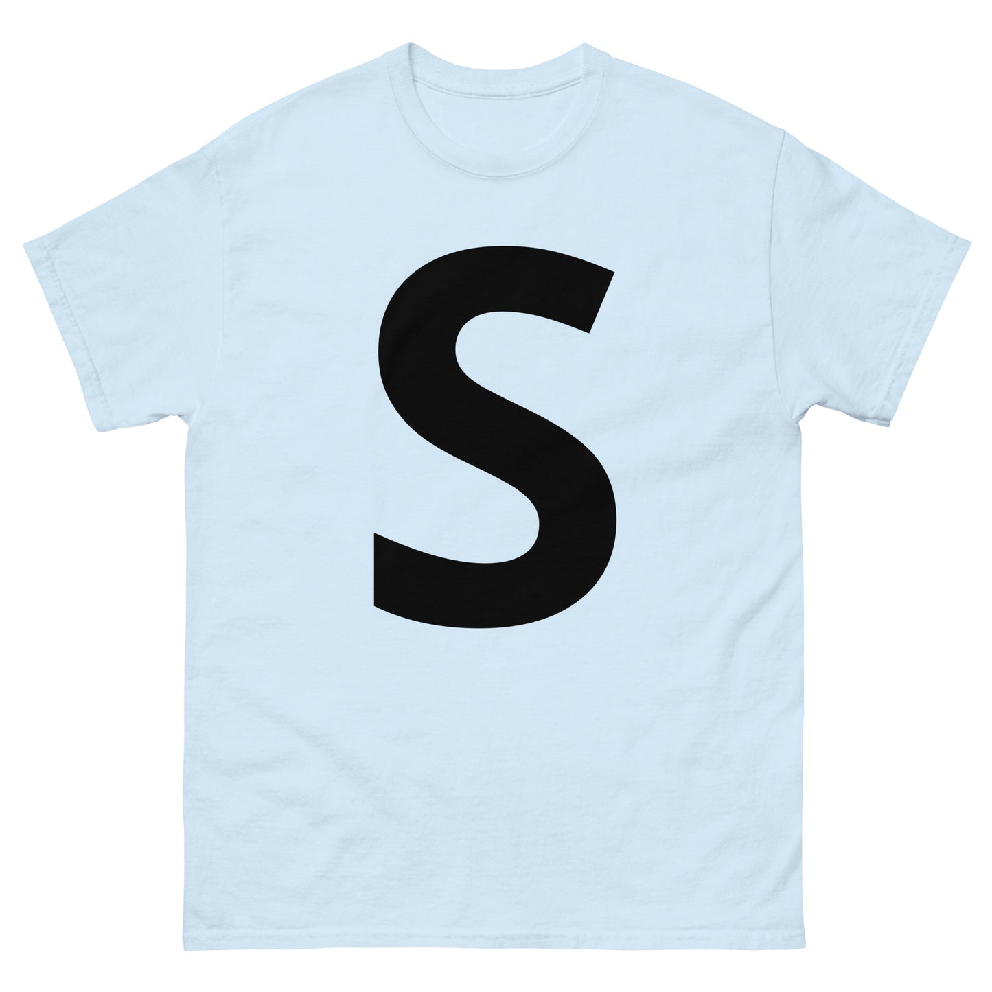 "S letter BL" Men's classic tee